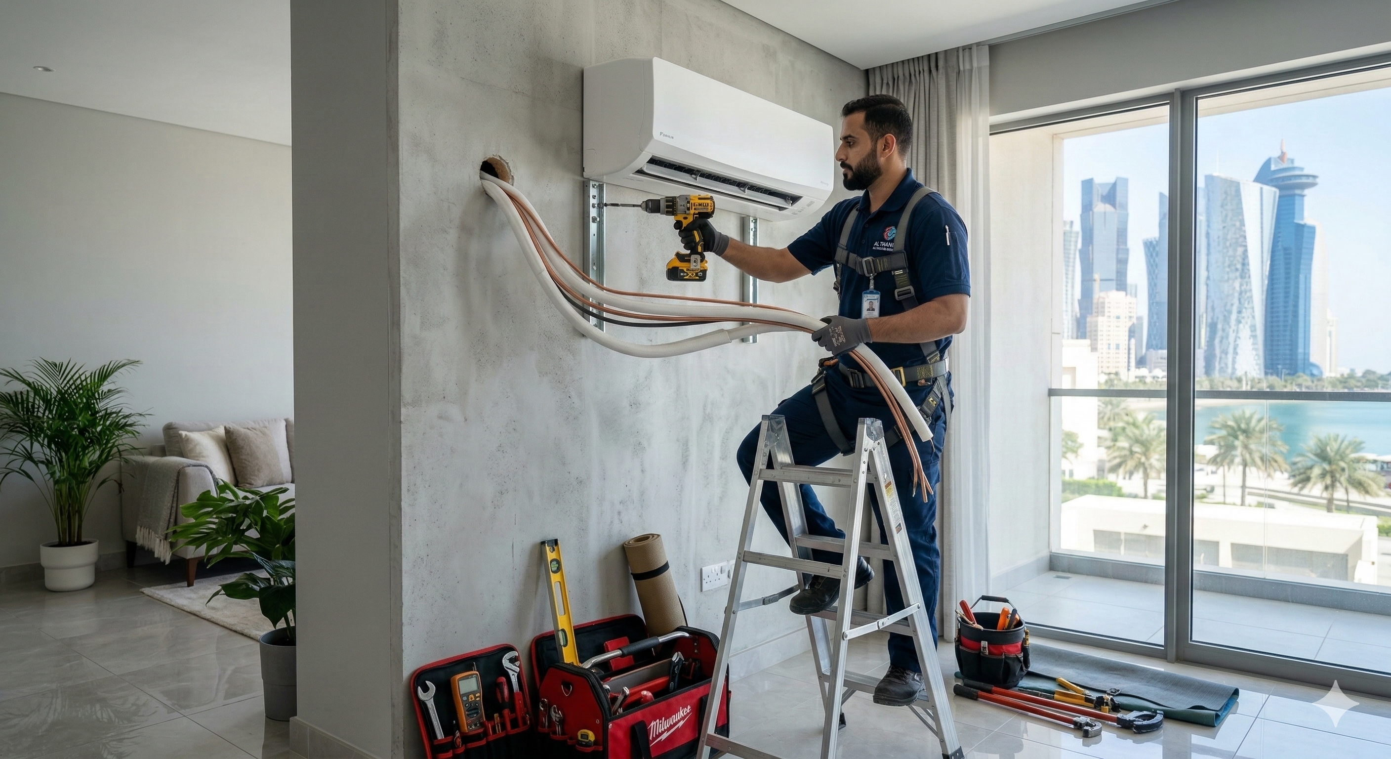 أسعار تركيب المكيفات في قطر 2026 – كل ما تحتاج معرفته قبل الشراء