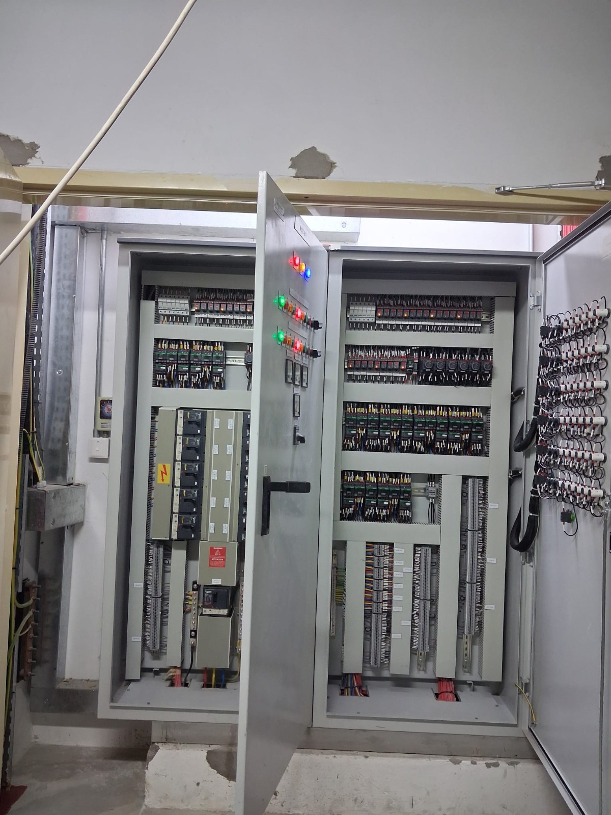 MCC Control Panel Interior
